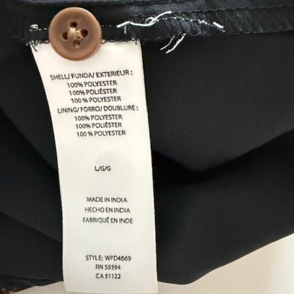 Beach Lunch Lounge Dress Size Large Brown Dress NWT - Picture 10 of 10